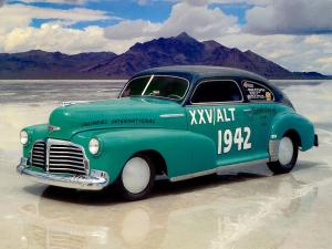Chevrolet Fleetline Aerosedan Gang Green I Record Car 1942 года